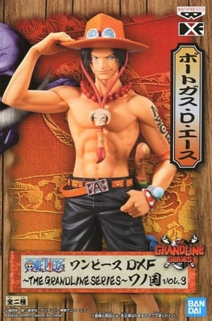 Portgas D. Ace One Piece DXF The Grandline Series Wano Country Vol.3 Male Figure [USED]