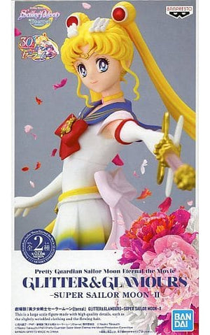 Super Sailor Moon Moon Kaleidoscope Pretty Guardian Sailor Moon Eternal GLITTER&GLAMOURS SUPER SAILOR MOON II Female Figure [USED]