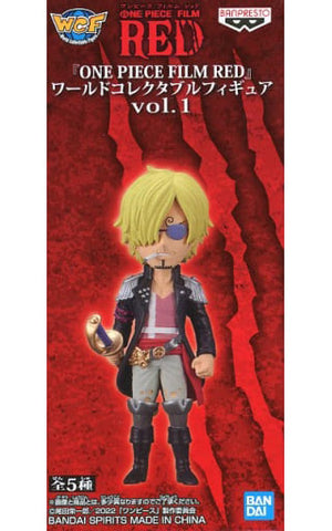 Sanji One Piece FILM RED World Collectable Figure Vol.1 Trading Figure [USED]