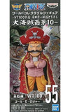 Gol D. Roger One Piece World Collectable Figure WT100 Memorial Drawing By Eiichiro Oda Hundred Views of the Great Pirates 10 Trading Figure [USED]