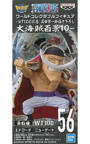 Edward Newgate White Beard One Piece World Collectable Figure WT100 Memorial Drawing By Eiichiro Oda Hundred Views of the Great Pirates 10 Trading Figure [USED]