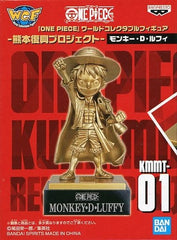 Luffy One Piece World Collectable Figure Kumamoto Recovery Project Statue Minifigure Trading Figure [USED]