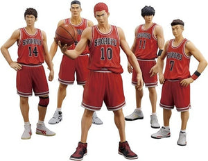 Kaede Rukawa, etc. Slam Dunk Shohoku Starting Member Set One and Only 5 Body Set with Benefits Figure [USED]