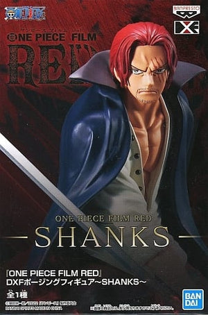 Shanks One Piece FILM RED DXF Posing Figure SHANKS Namco Limited Male Figure [USED]