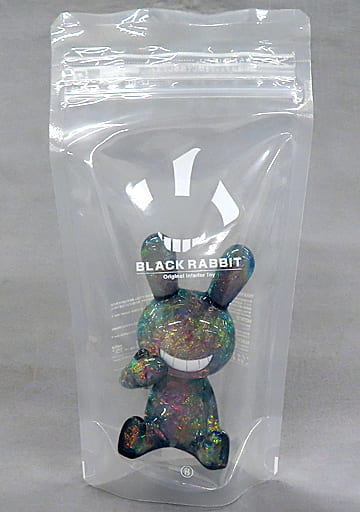 BLACK RABBiT Sitting OPAL TYPE A Soft Vinyl Figure Figure [USED]