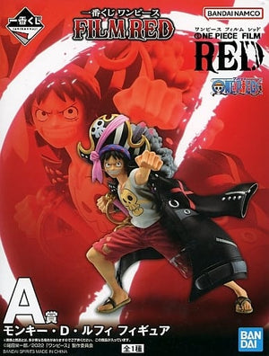 Monkey D. Luffy One Piece FILM RED Ichiban Kuji Prize A Male Figure [USED]