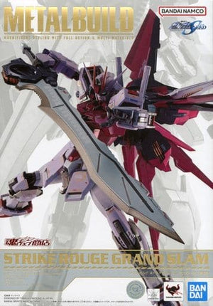 Strike Rouge Grand Slam Equipment Mobile Suit Gundam SEED METAL BUILD Tamashii Web Limited Figure [USED]