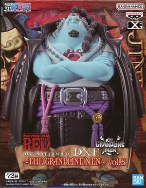 Jinbe One Piece FILM RED DXF THE GRANDLINE MEN Vol.8 Male Figure [USED]