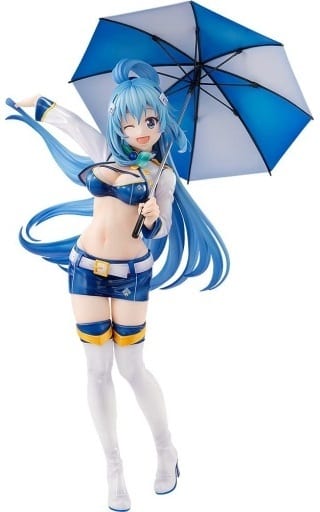 Aqua Race Queen Ver. KonoSuba God's Blessing on this Wonderful World! Race Queen Ver. KDcolle 1/7 Plastic Painted Finished Product Figure [USED]