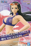 Nico Robin B Purple Swimsuit One Piece Grandline Girls On Vacation Nico Robin Figure [USED]