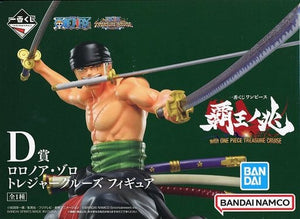 Roronoa Zoro One Piece Ichiban Kuji Hao No Kizashi With One Piece Treasure Treasure Cruise Figure Prize D Figure [USED]