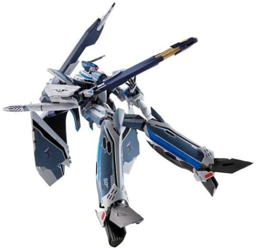 VF-31AX Kairos Plus Hayate Immelman Machine Macross Delta Movie2: Zettai LIVE !!!!!! DX Chogokin Figure [USED]