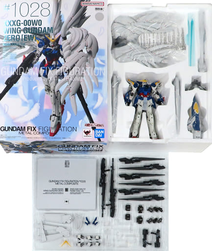 Wing Gundam Zero XXXG-00W0 EW Edition Noble Color Ver. Gundam Wing: Endless Waltz GUNDAM FIX FIGURATION Metal Composit Tamashii Web Limited Figure [USED]