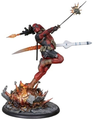 Deadpool Heat Seeker Version Deadpool SIDESHOW Limited With benefits Male Figure [USED]