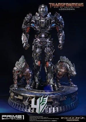 Lockdown Transformers Age of Extinction Museum Masterline Polystone Statue Figure [USED]