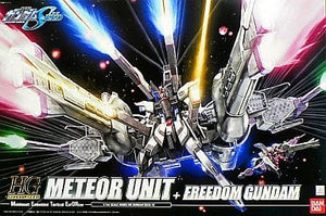 Meteor Unit Freedom Gundam Mobile Suit Gundam SEED HG 1/144 Plastic Model [USED]