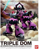 MS-09 Dom Black Tertiary Star Triple Dom Set 3 Body Set Mobile Suit Gundam Plastic Model [USED]