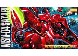 Sotheby Metallic Coating Ver. Mobile Suit Gundam: Char's Counterattack MG MSN-04 1/100 Plastic Model [USED]