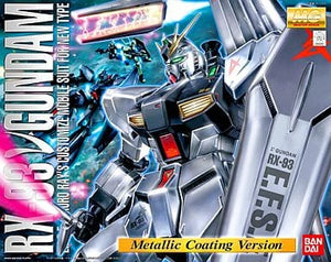 1/100 MG New Gundam Metallic Coating Ver. Mobile Suit Gundam: Char's Counterattack Plastic Model [USED]