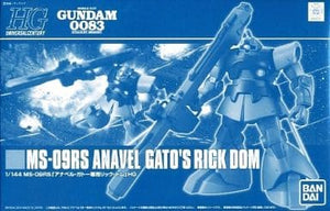 1/144 HGUC MS-09RS Annabel Gato Rick Dom Exclusive Mobile Suit Gundam 0083: Stardust Memory Premium Bandai Limited Plastic Model [USED]