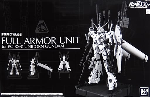 FA Expansion Unit for Unicorn Gundam Mobile Suit Gundam Unicorn PG RX-0 1/60 Premium Bandai Limited Plastic Model [USED]