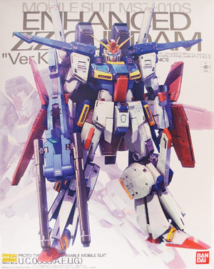 Enhanced ZZ Gundam Ver. Ka Mobile Suit Gundam ZZ MG MSZ-010S 1/100 Premium Bandai Limited Plastic Model [USED]