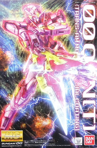 Double Oak Anta TRANS-AM Mode Special Coating Movie Version Mobile Suit Gundam 00 A Wakening of The Trailblazer MG GNT-0000 1/100 Premium Bandai Limited Plastic Model [USED]