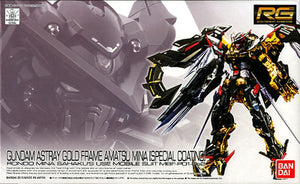 Gandam Astray Gold Frame Ten Mina Special Coating Mobile Suit Gundam SEED Astray RG MBF-P01-Re2 1/144 Event Limited Plastic Model [USED]