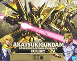 1/100 ORB-01 Akatsuki Gundam Owashi/Shiranui Pack Full Set Mobile Suit Gundam Seed Destiny Plastic Model [USED]