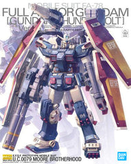 Full Armor Gundam Ver. Ka Gundam Thunderbolt Ver. Mobile Suit Gundam: Thunderbolt MG FA-78 1/100 Plastic Model [USED]