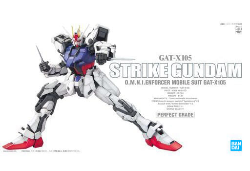 Strike Gundam Mobile Suit Gundam SEED PG GAT-X105 1/60 Plastic Model [USED]