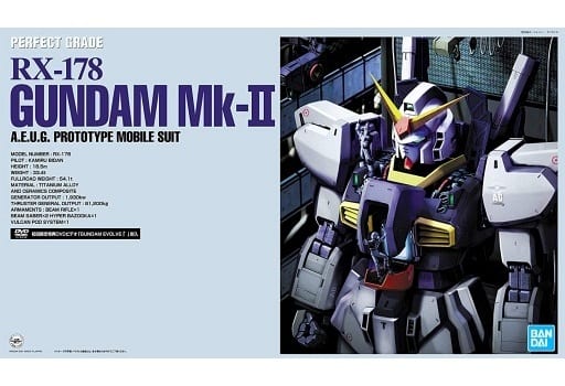 Gundam Mk-II A.E.U.G Mobile Suit Zeta Gundam PG RX-178 1/60 Plastic Model [USED]