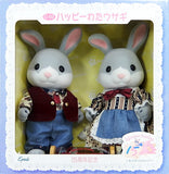 Happy Wata Rabbit Sylvanian Families Plush Toys [USED]