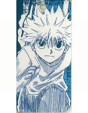 Killua Zoldyck HUNTER x HUNTER Bonus Character Plate Jump Fair '09 in Animate Limited Key Ring [USED]