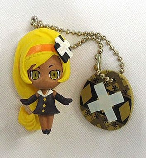 Shugo Chara! Dia Batsuari Shugo Chara! Chara Chen Mascot Secret Key Ring [USED]