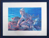 Nausicaa Tormekia Campaign Framed Original Art Nausicaa of the Valley of the Wind DVD Collector's Box Bundled Item Painting [USED]