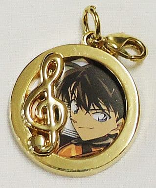 Shinichi Kudo Detective Conan Movie 12: Full Score of Fear Metal Charm Collection Key Ring [USED]