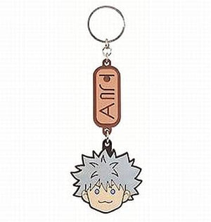 Killua Zoldyck Hunter x Hunter Ichiban Kuji Rubber Key Chain Prize E Key Ring [USED]