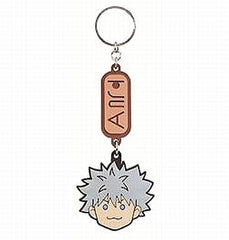Killua Zoldyck Hunter x Hunter Ichiban Kuji Rubber Key Chain Prize E Key Ring [USED]