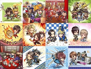 Dynasty Warriors 7 Trading Microfiber Towels Vol.2 All 12 Types Set Towel [USED]