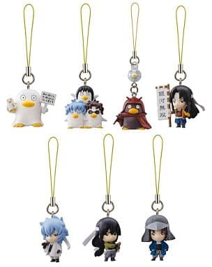Elizabeth, etc. Gintama Gintama Mascot Renho Hen All 7 Types Set Key Ring [USED]