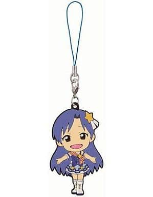 Chihaya Kisaragi THE iDOLM@STER Ichiban Kuji PART2 Rubber Charm Prize F Key Ring [USED]