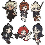 All 6 Types Set Toys Works Collection Niitengomu! Gunslinger Girl Key Ring [USED]