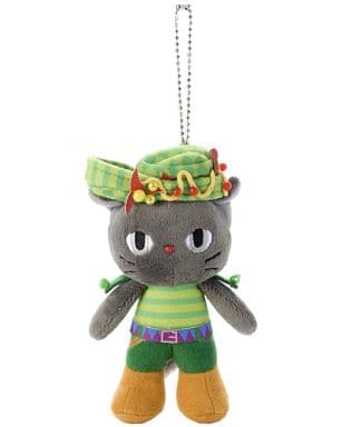 Tobineko Jonathan Joestar JoJo's Bizarre Adventure Mascot with Ball Chain Key Ring [USED]