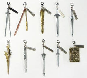 All 10 Type Set Fate/zero Metal Charm Collection Key Ring  [USED]