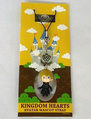 Roxas Kingdom Hearts James Cameron's Avatar Mascot Strap Key Ring [USED]