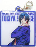 Ichinose Tokiya Idol Song Jacket Pattern Uta no Prince sama Maji LOVE 1000% Trading Fastener Mascot Animate Limited Key Ring  [USED]