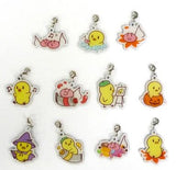 All 11 Types Set Uta no Prince sama Piyo chan & Onpu kun Trading Mascot Autumn Ver. Event Limited Edition Key Ring  [USED]