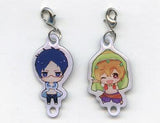 Rei Swimsuit & Nagisa Arabian Metal Charm Set Taito Kuji Honpo Free! Metal Charm Set Award Charm [USED]