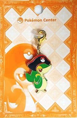 Snivy Metal Charm Pokemon Pokemon Museum Party Pokemon Center Limited Key Ring  [USED]